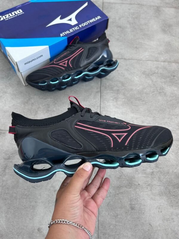 Mizuno Pro 14 Preto/sola azul