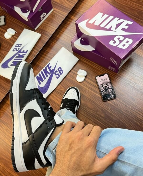 Dunk Preto/Branco-Imagem 2